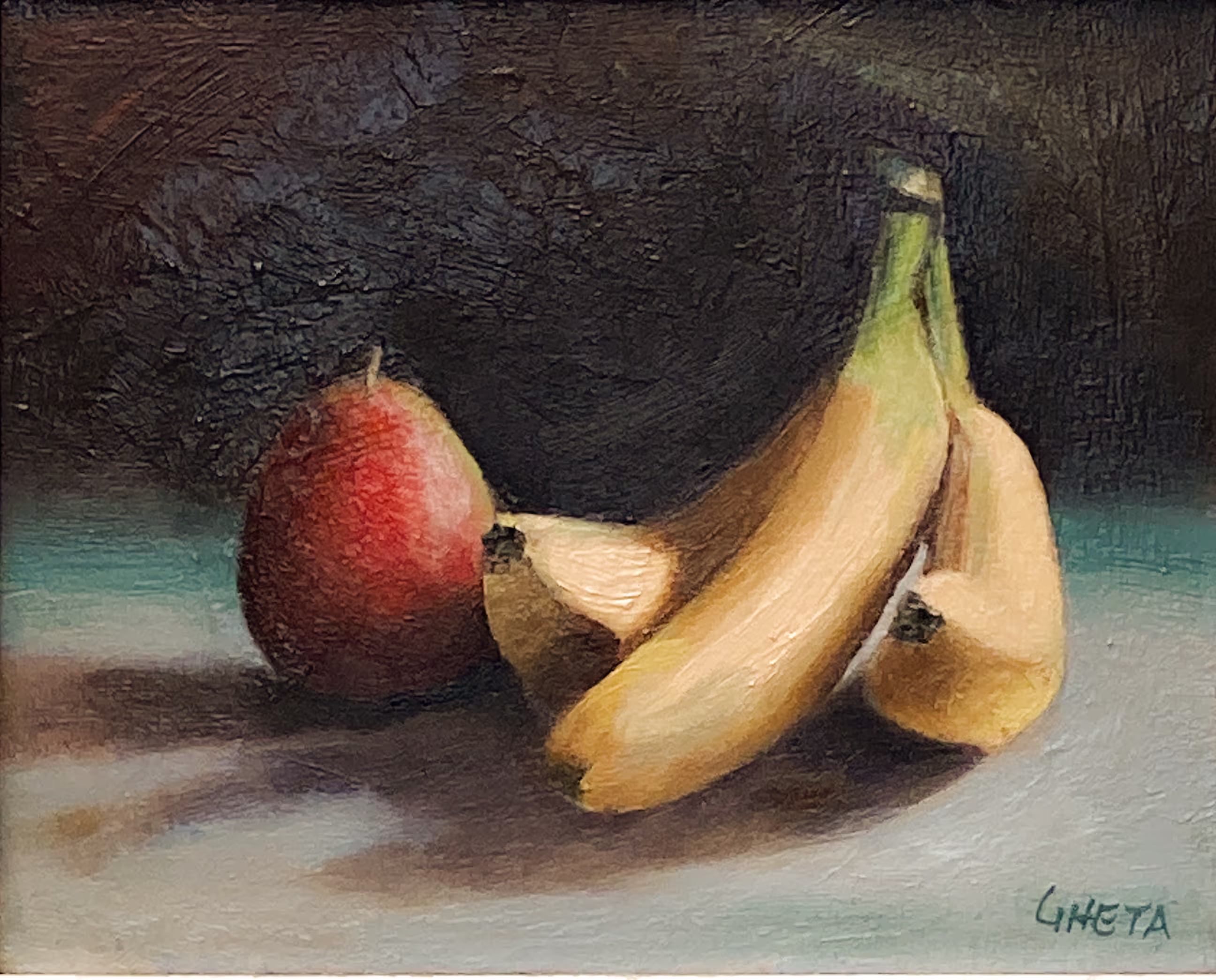Bananas and Pear in Light